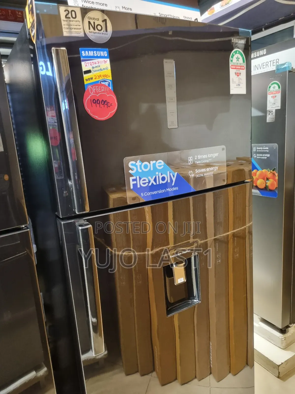 Samsung Rt67k65411bs Fridge Top Mount Freezer, 530l