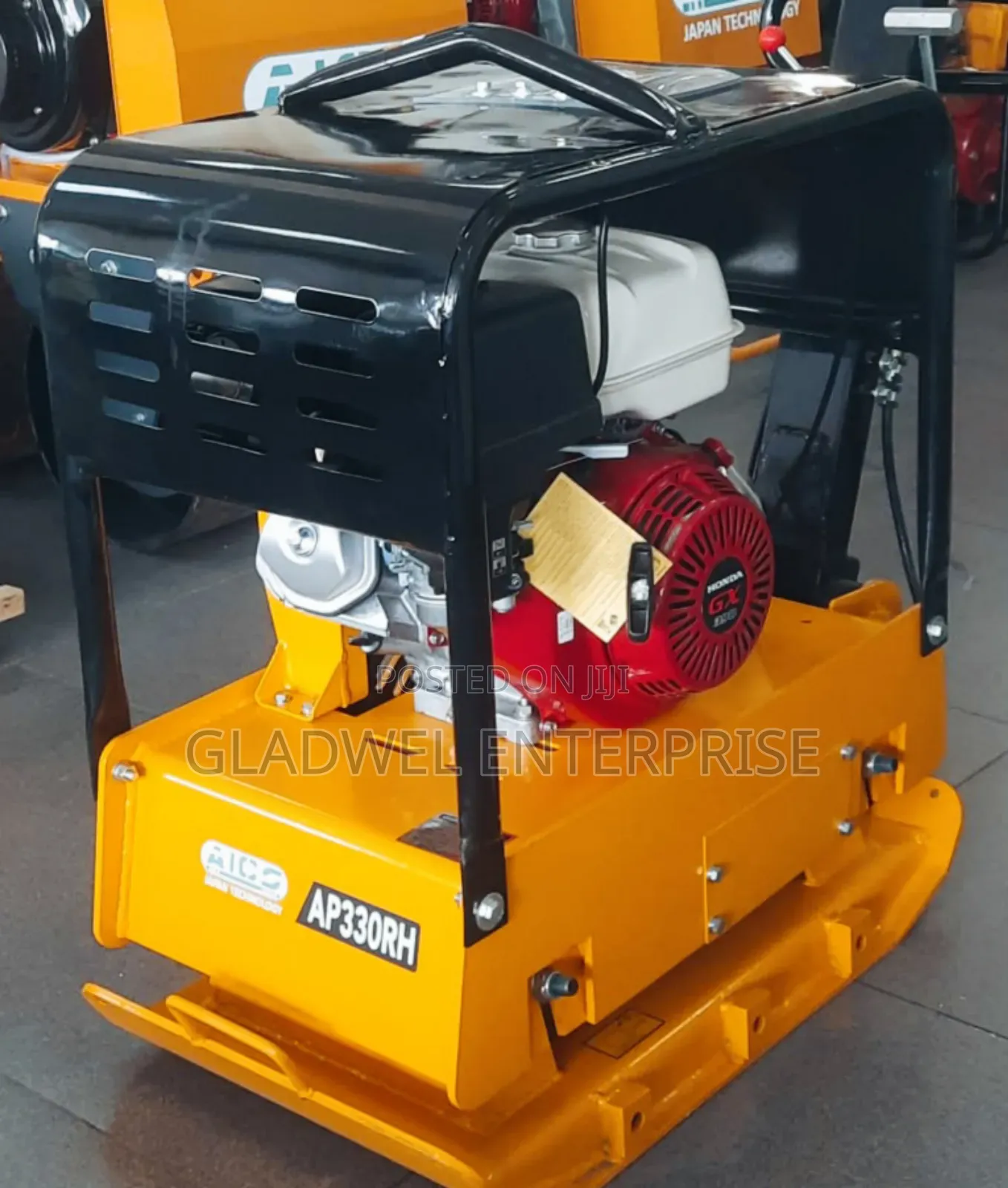Aico Japan Reversible Plate Compactor With Honda Gx Engine