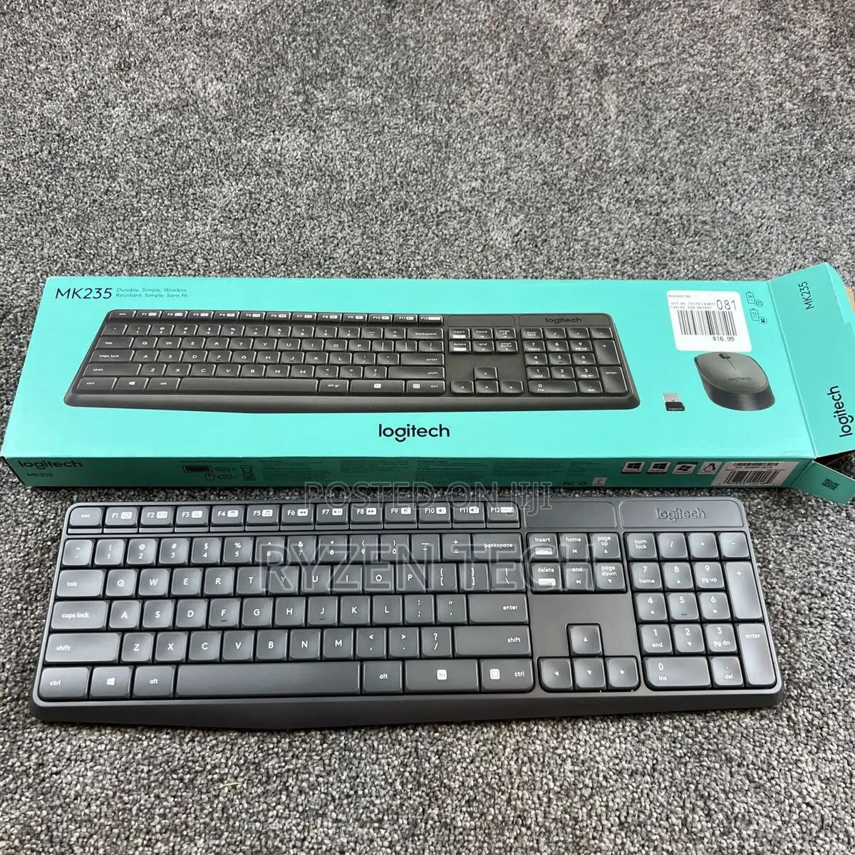 Logitech Mk235 Combo Wireless Keyboard and Mouse