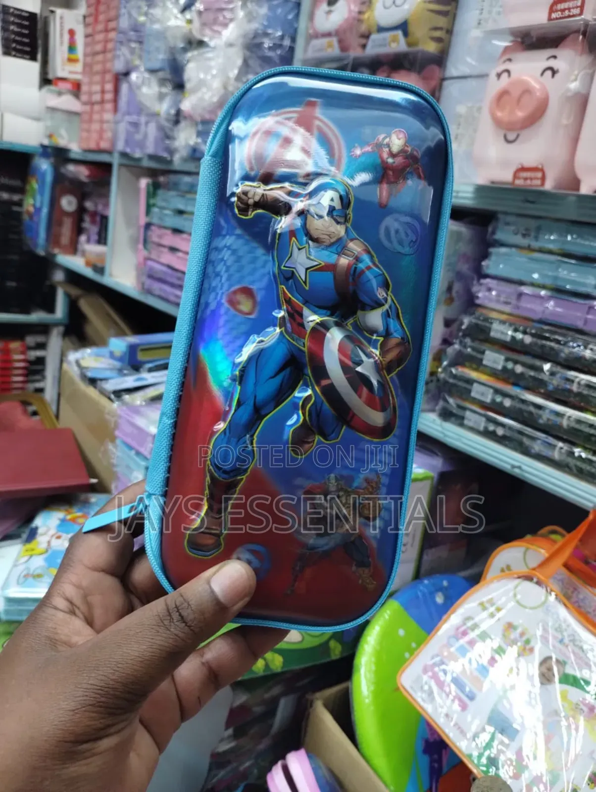 3d Boys Pencil Pouches