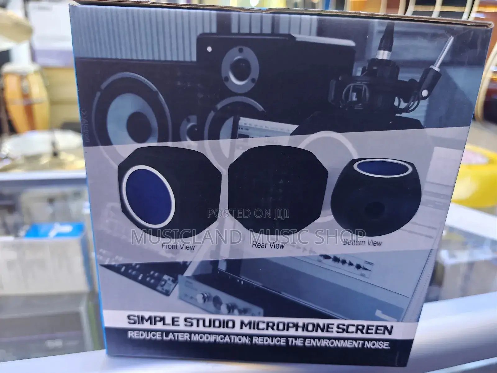 Studio Microphone Screen
