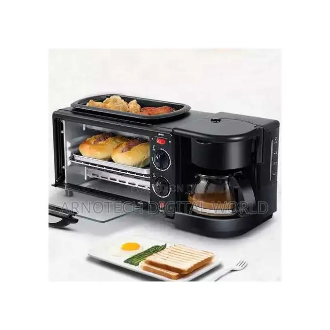 3in1 Breakfast Maker With Oven and Coffee Maker