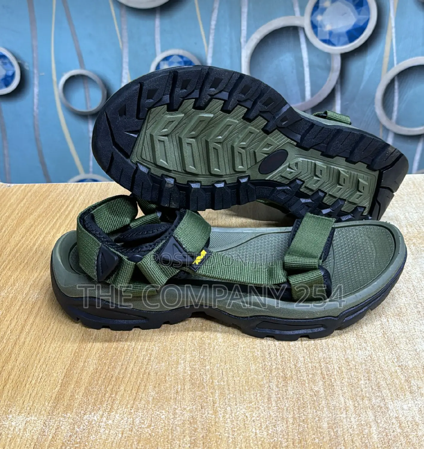 Teva Men Quality Rubber Sole Slide Open Shoes