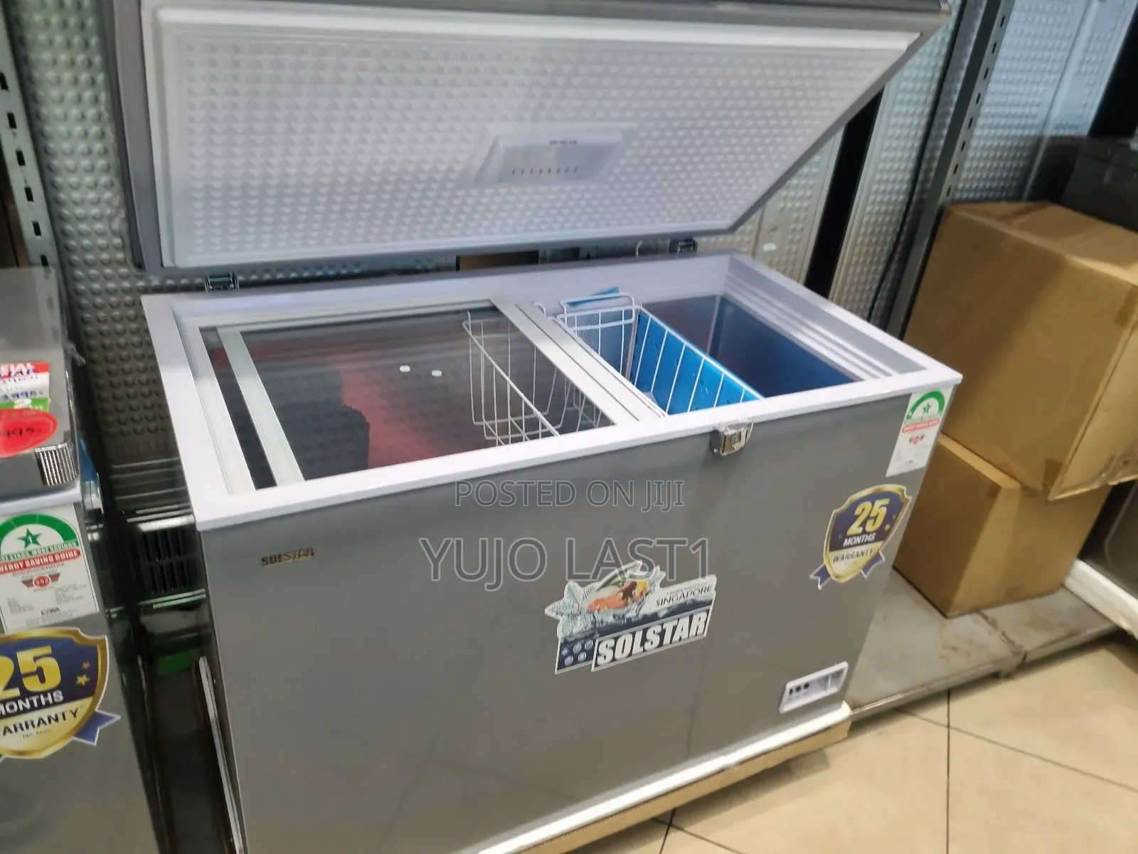 Solstar Cf399ecsgslbss 282l Chest Freezer