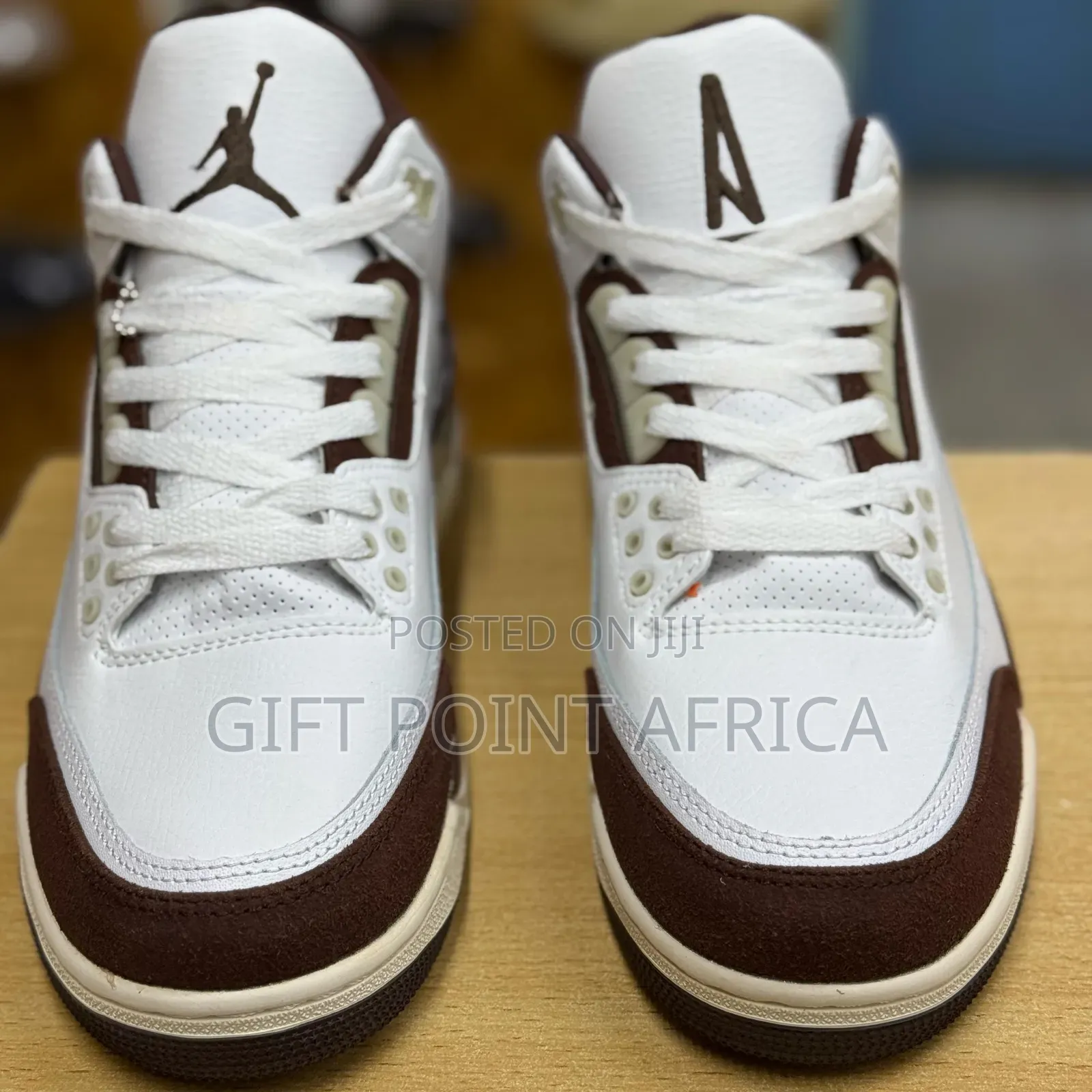 Jordan 3 Leather Sneakers