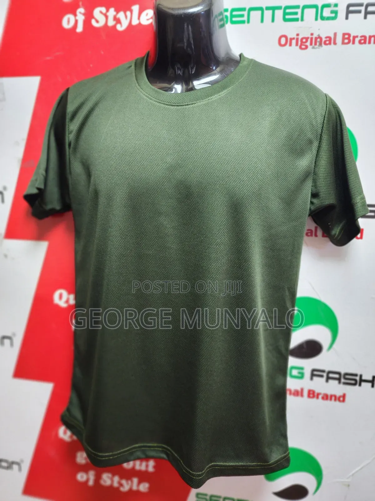 Rice Knit T-Shirts (Dry Fit)