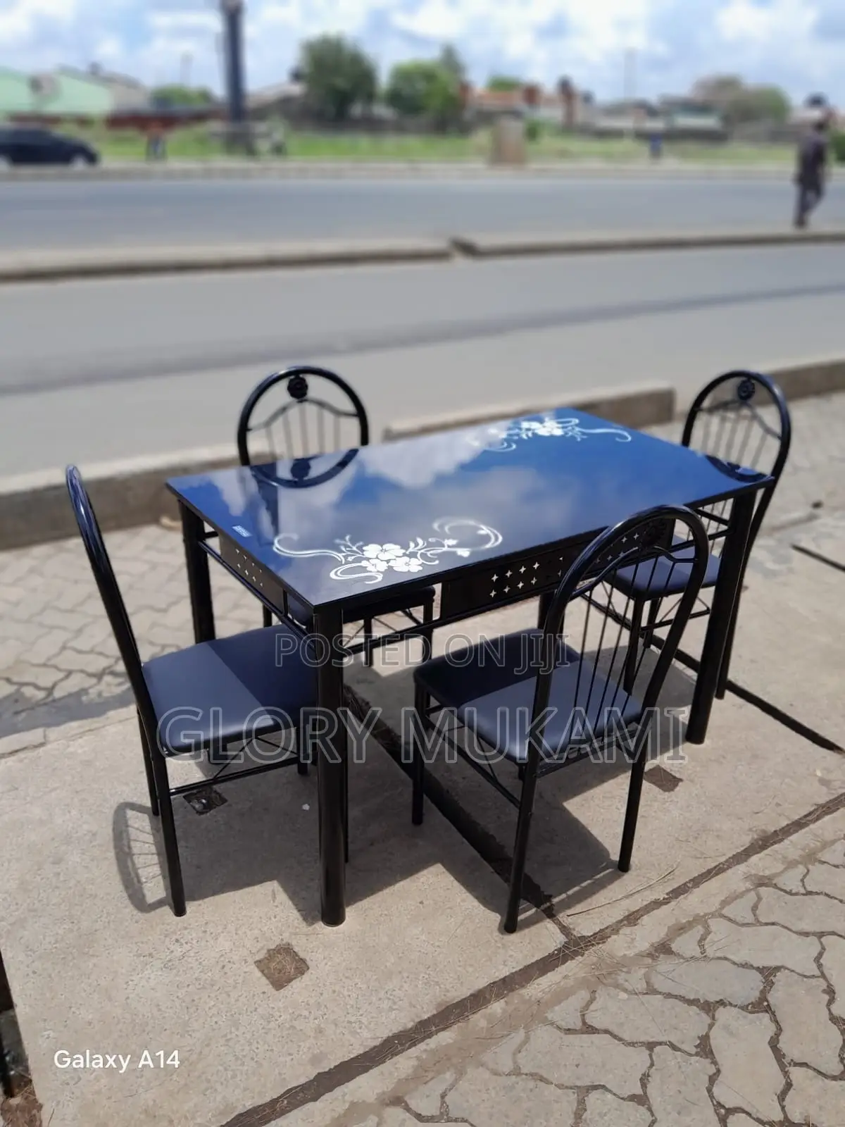 Black Set Modern Dinning Set
