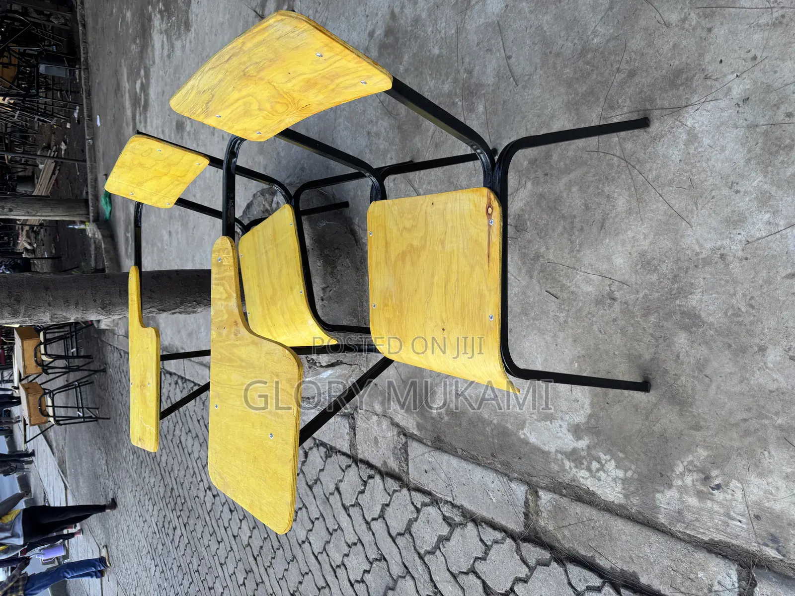 Lecturer Arm Chair College With No Basket