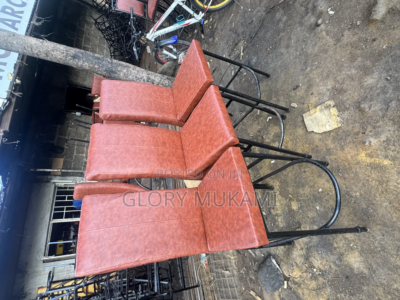 Restaurant And Bar Brown Executive High Chairs