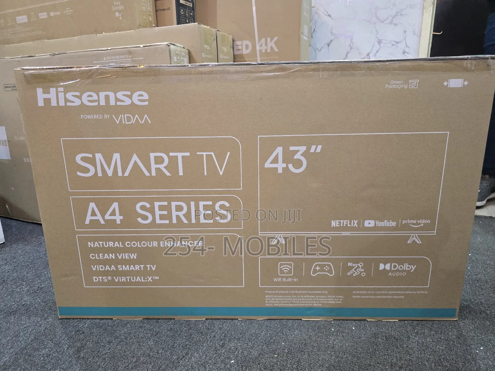 Hisense Smart Vidaa Led Tv 43a4n 2024 Model