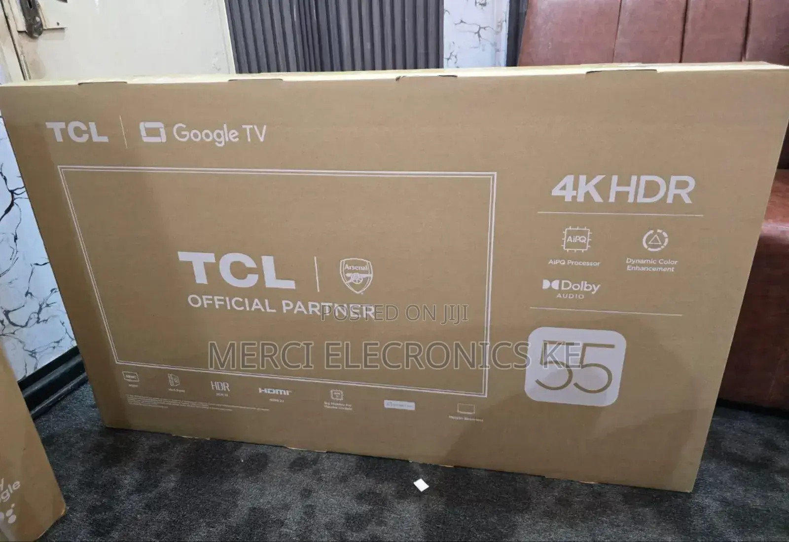 TCL 55v6c 55 Inch Smart Ultra Hd, HDR Google Tv (2025