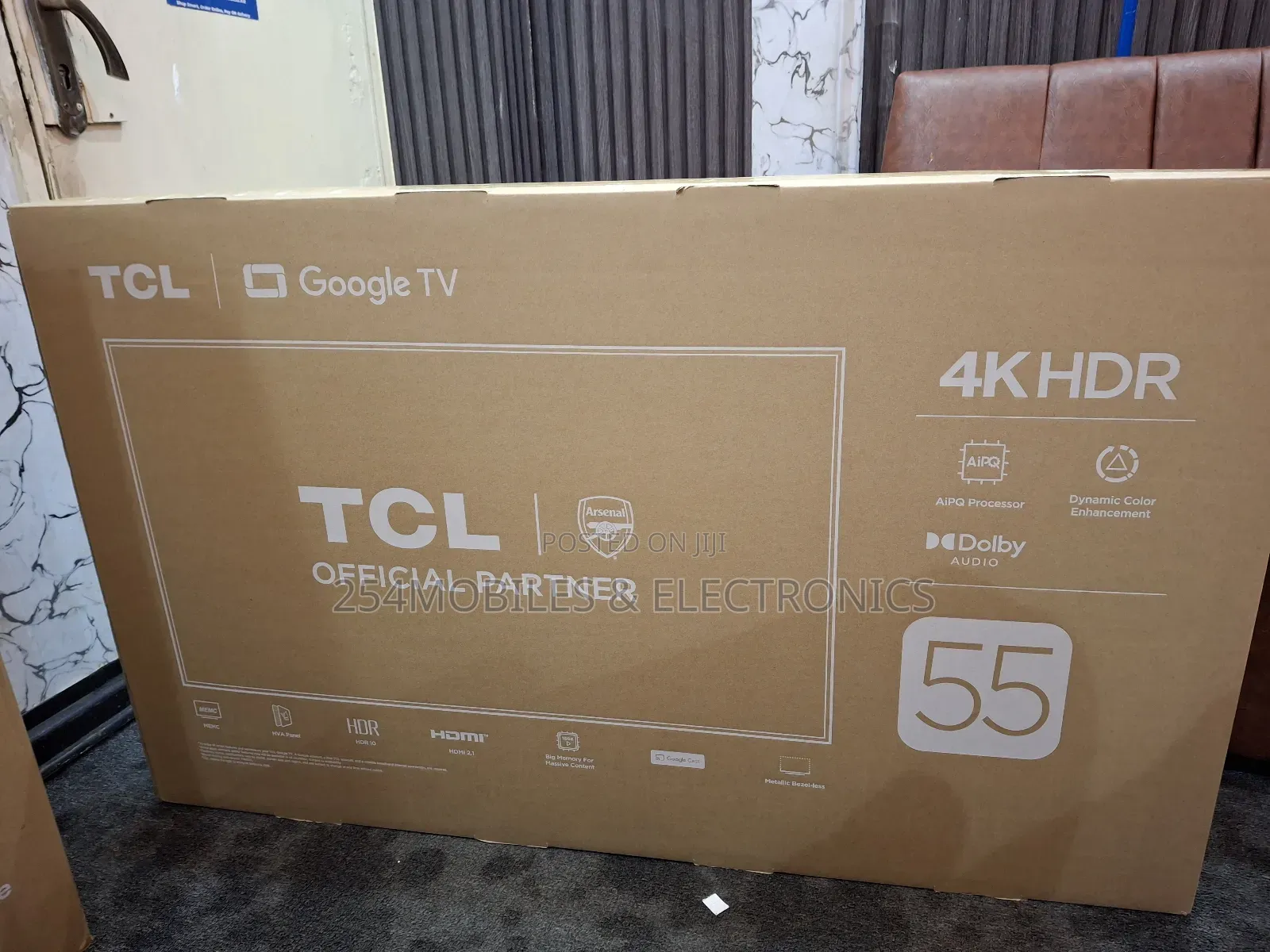 TCL 55v6c 55 Inch Smart Ultra Hd, HDR Google Tv (2025)