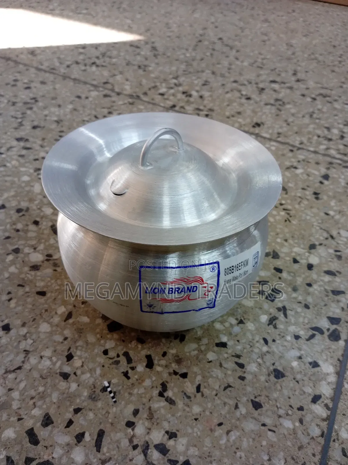 Aluminium Pot With Lid/7l Sufuria Pot Shape