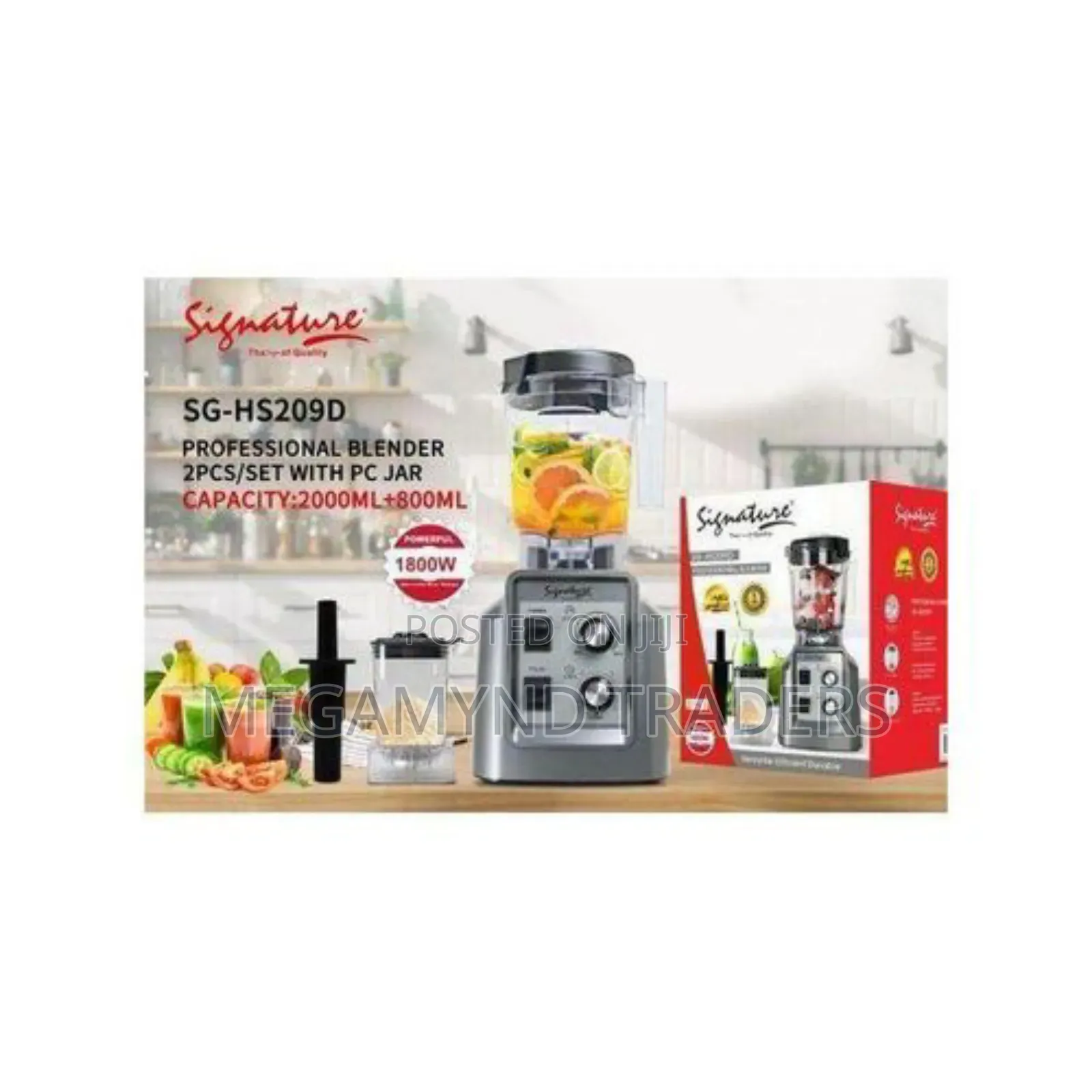 Commercial Blender 1800watt For Signature