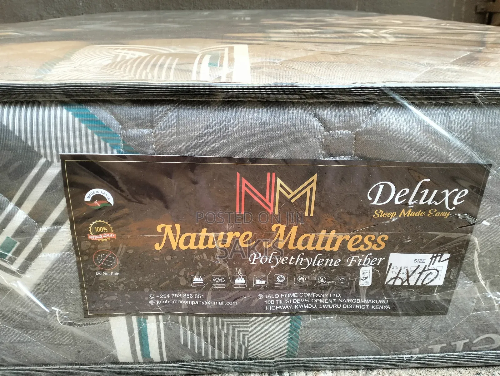Eminent! 4 X 6 X 10 Fibre Mattresses! Heavy Duty Quilted