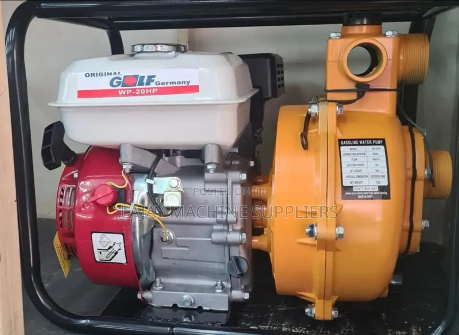 Golf Germany Wp-20hp High Pressure Pump 8 .0hp