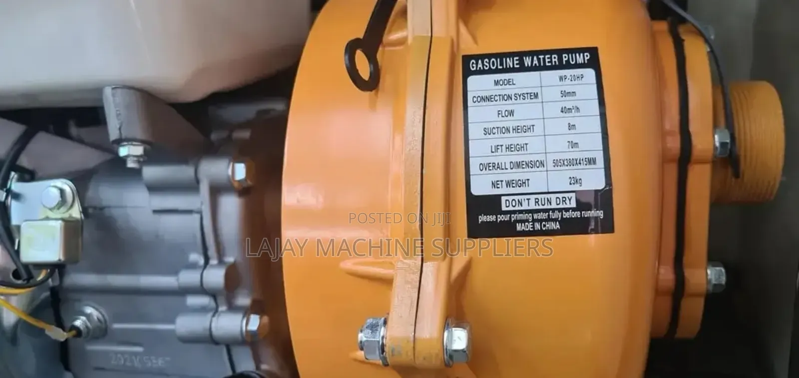 Golf Germany Wp-20hp High Pressure Pump 8 .0hp