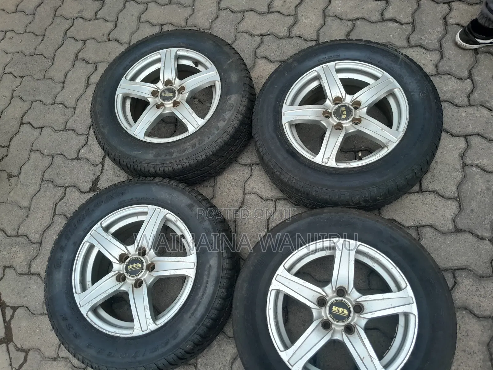 Four Wheels Set Size 14 on Sale