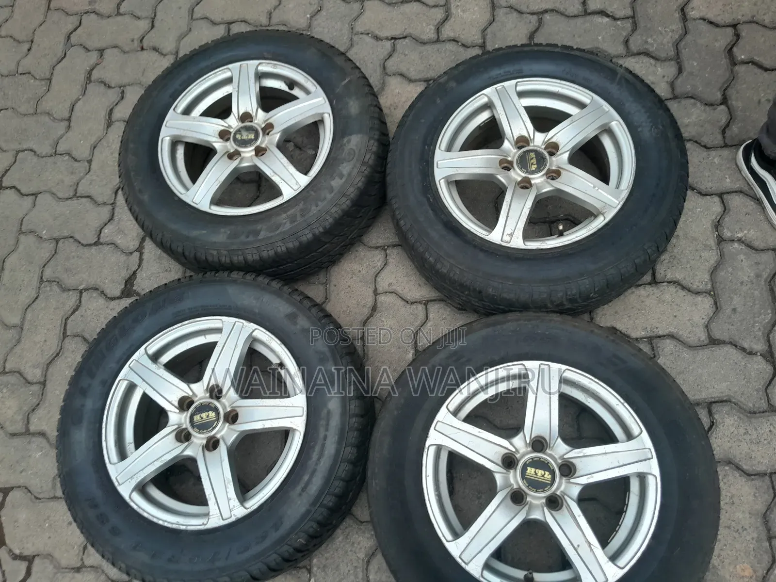 Four Wheels Set Size 14 on Sale