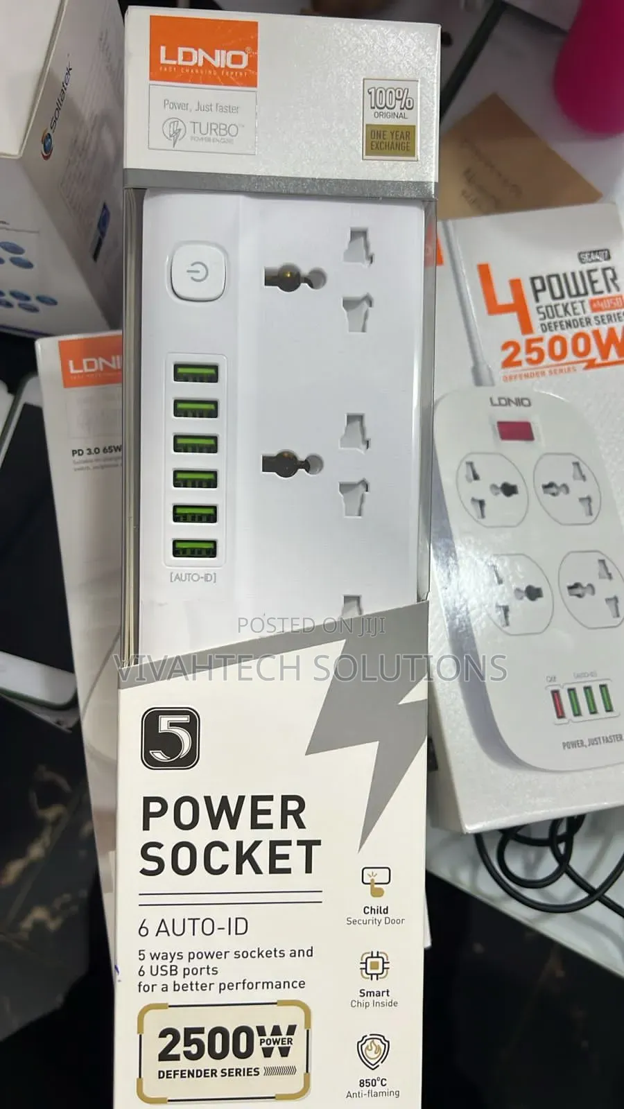 Ldnio 5 Ways Power Socket Extention Sc5614