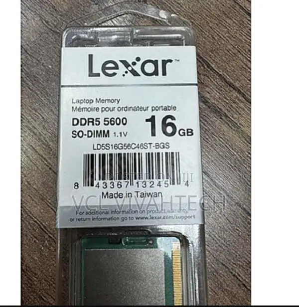 Lexar Laptop Ram Ddr5 16gb 5600