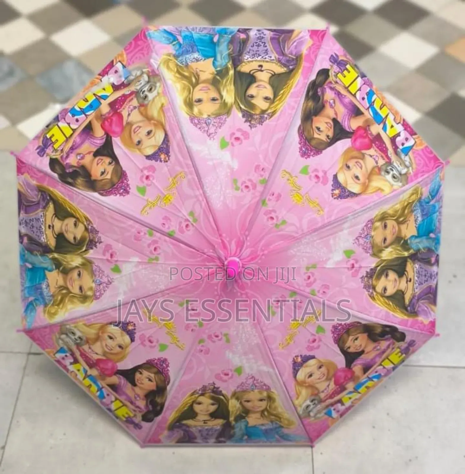 Girls Cartoon Umbrellas