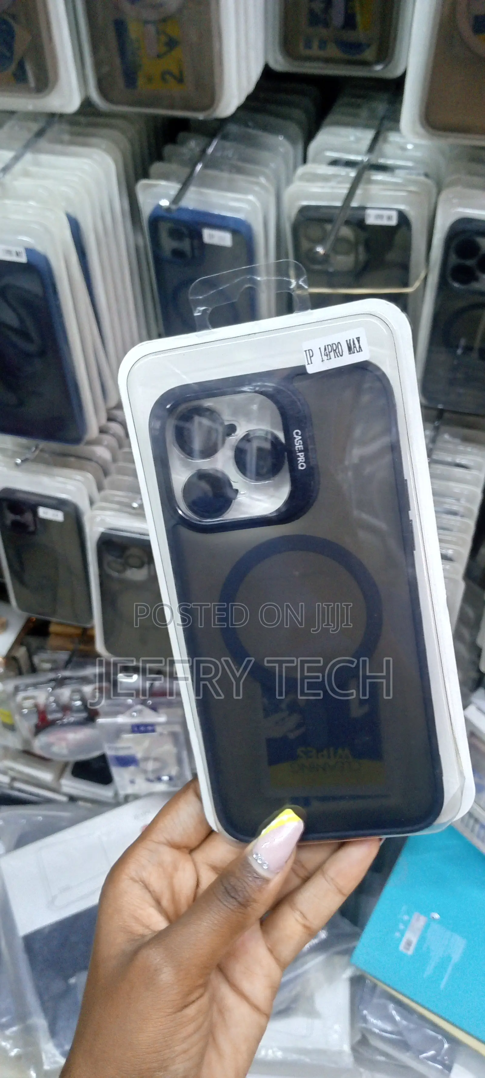 Magsafe Stand Bracket Clear Metal Ring Lense 14 Pro Max Case