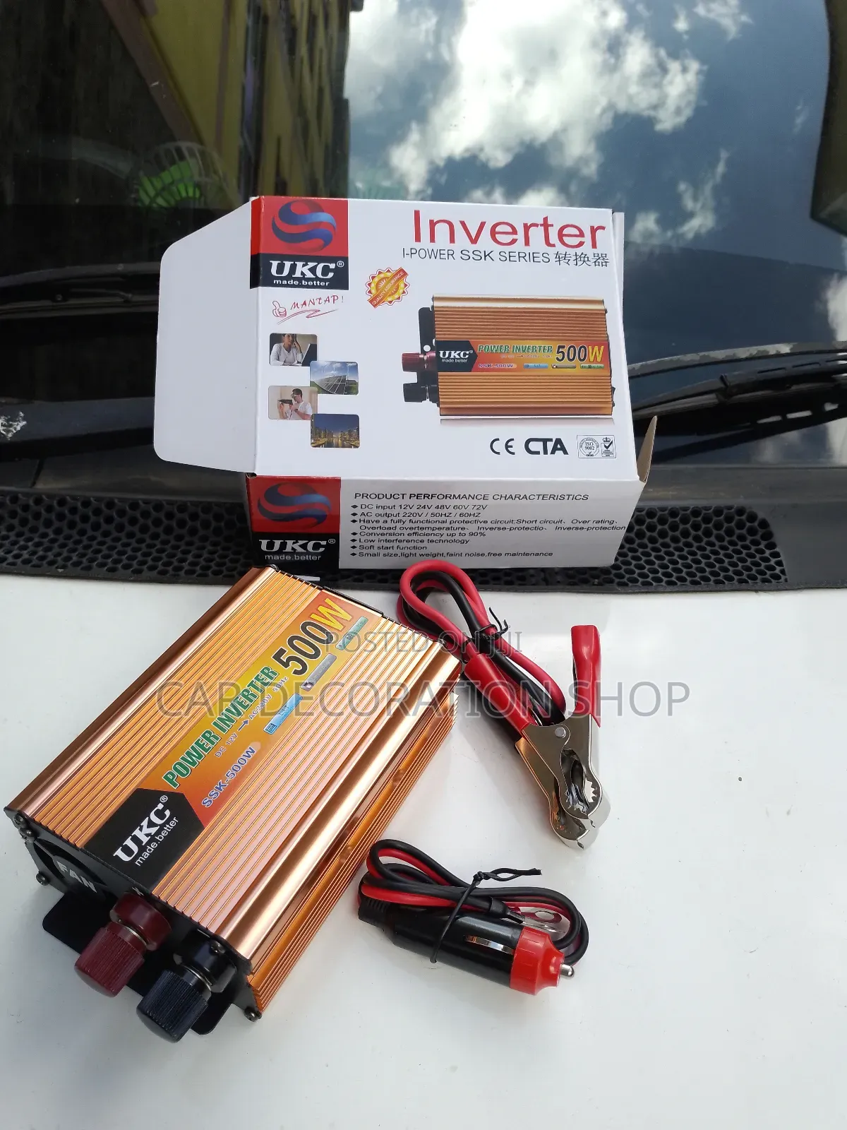 500w Inverter With Intelligent Cooling Fan
