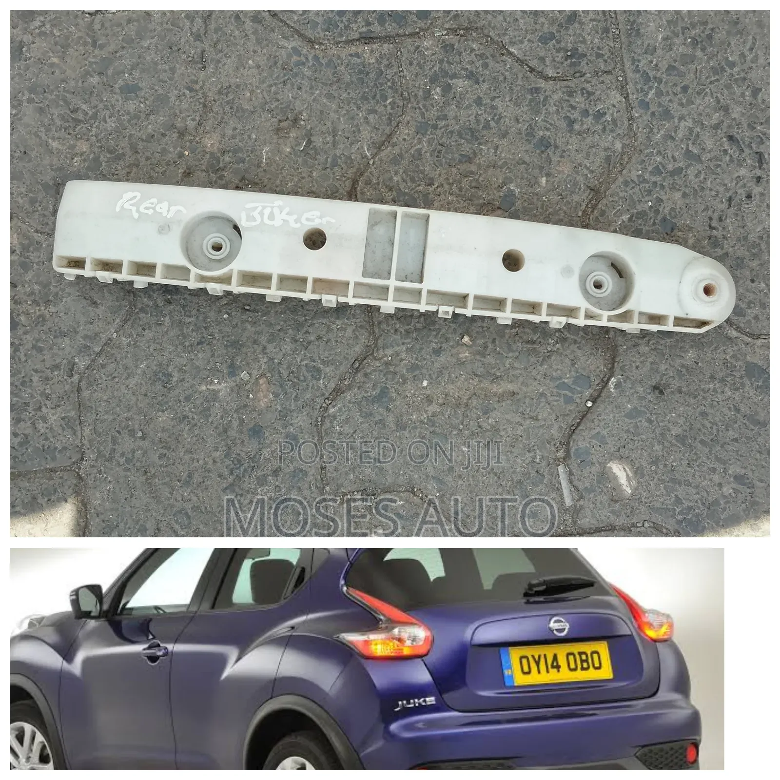 Nissan Juke Rear Bumper Slides