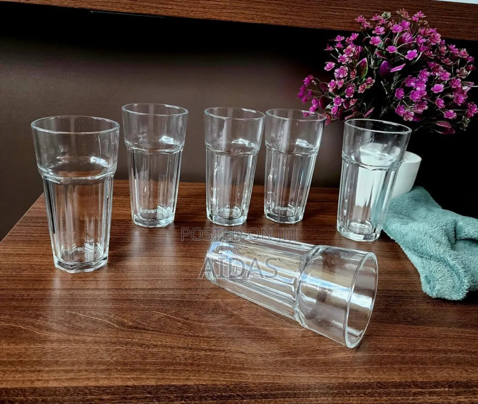 6 PCS Water/Juice Glasses