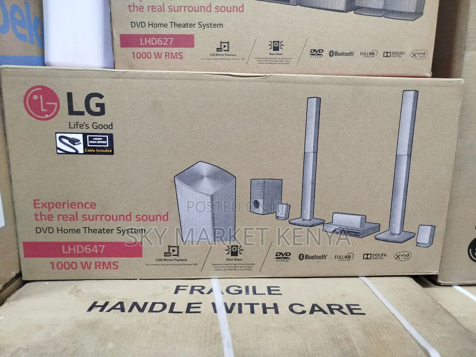 Lg Lhd647 Home Theatre 1000w