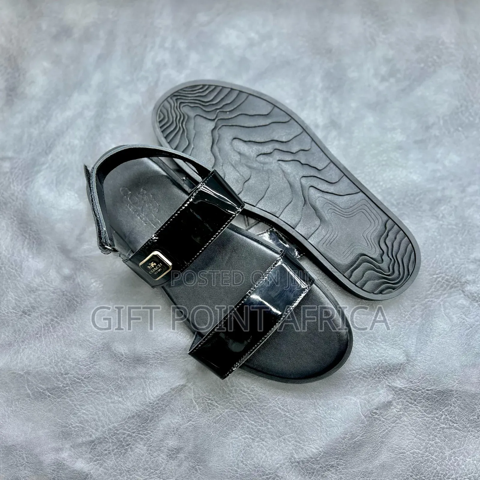 Leather Sandals/Slides for Men
