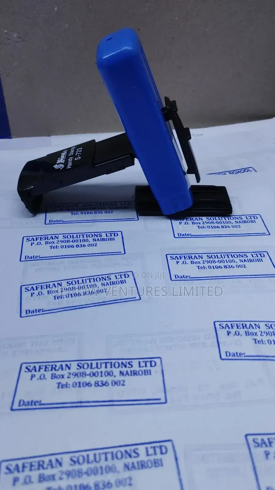 Pocket Self Inking Rubber Stamp