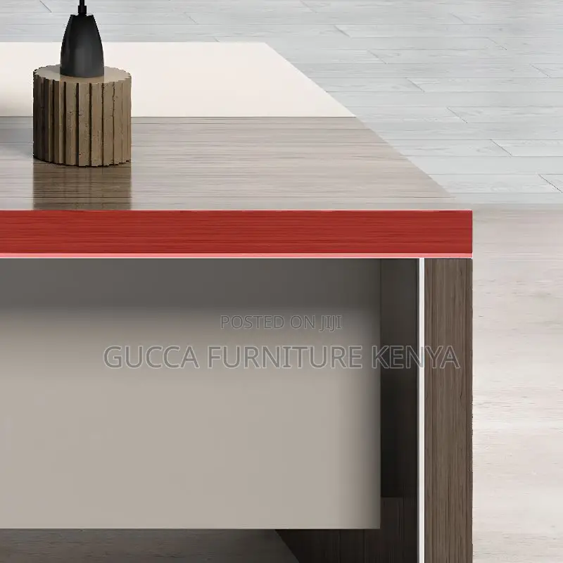 Office Tables:Modern Solid L-Shape 160cm With Extension