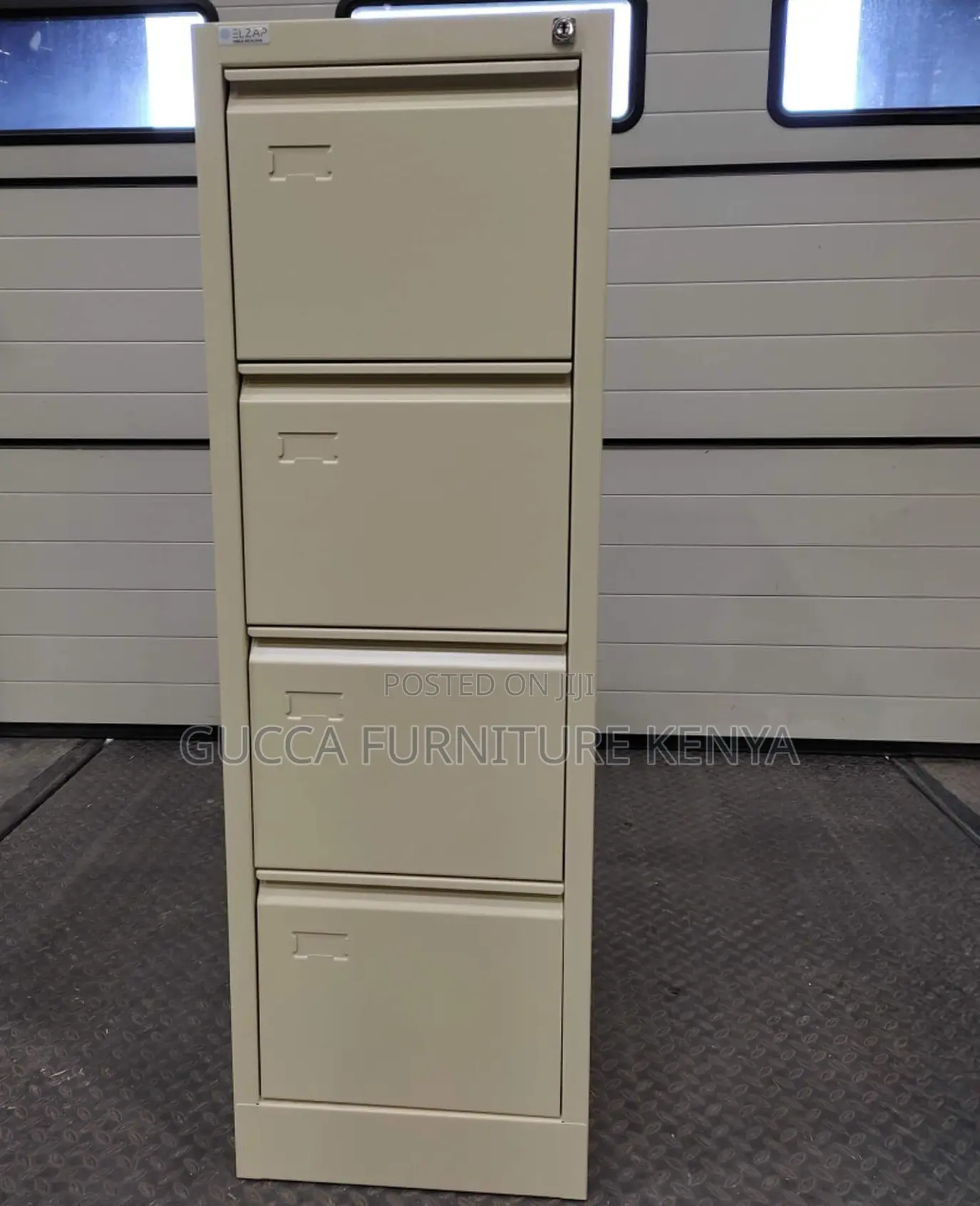 Cabinets:Metal Filing Cabinet With 4-Drawer for Office
