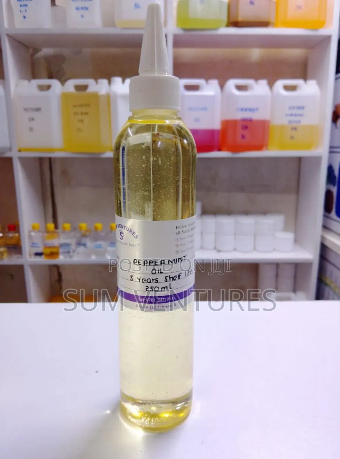 Peppermint Oil – (100% Pure) Natural Organic Cold Pressed Oil 