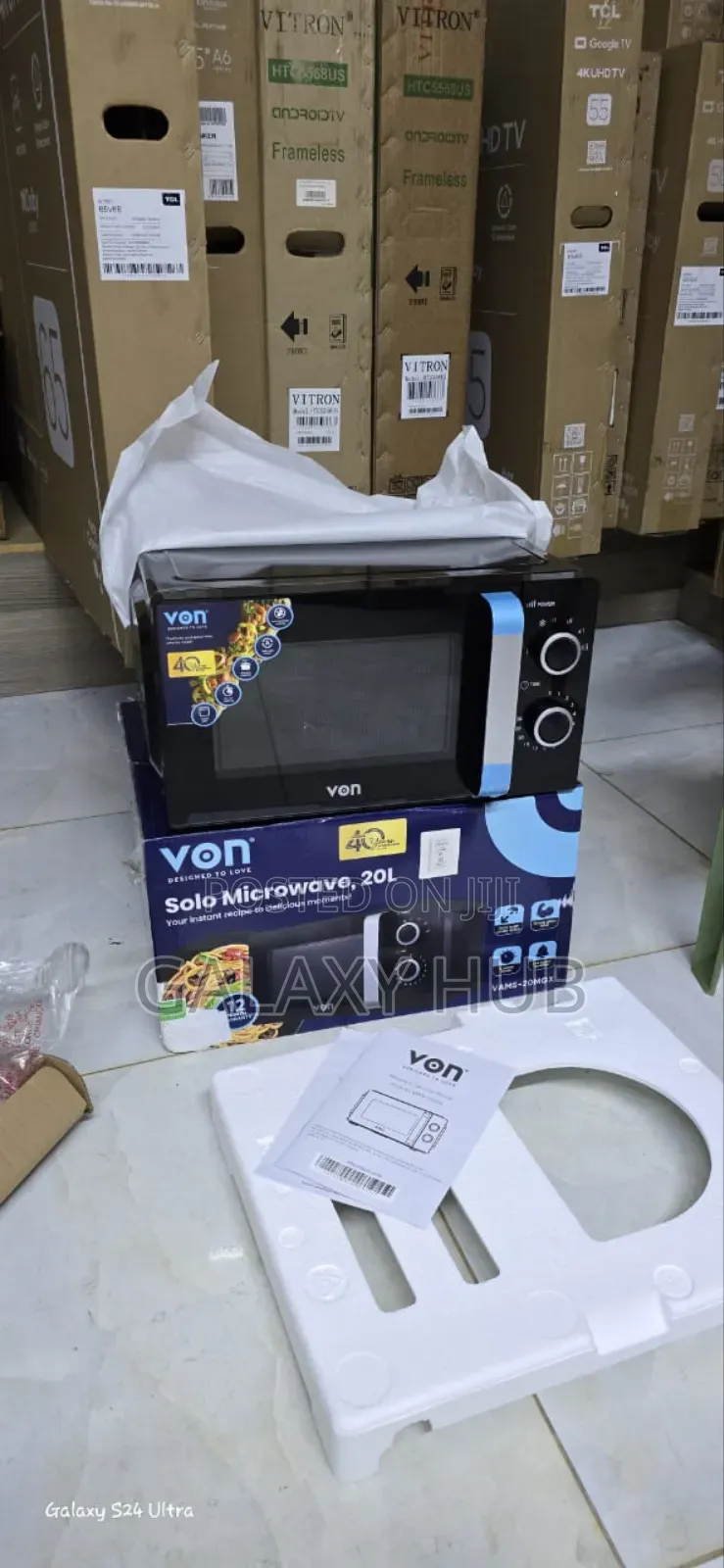 Von Manual Microwave 20l
