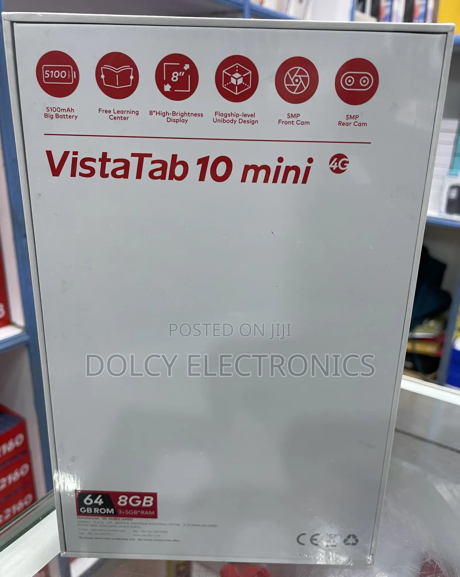 New Itel VistaTab 10 mini 64 GB Black