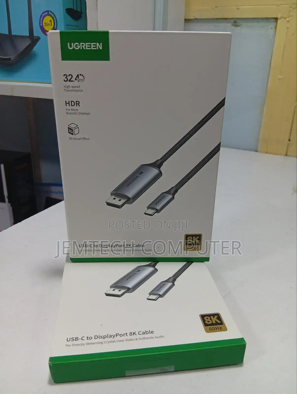 Ugreen Usb-C to Display Port Cable 1m