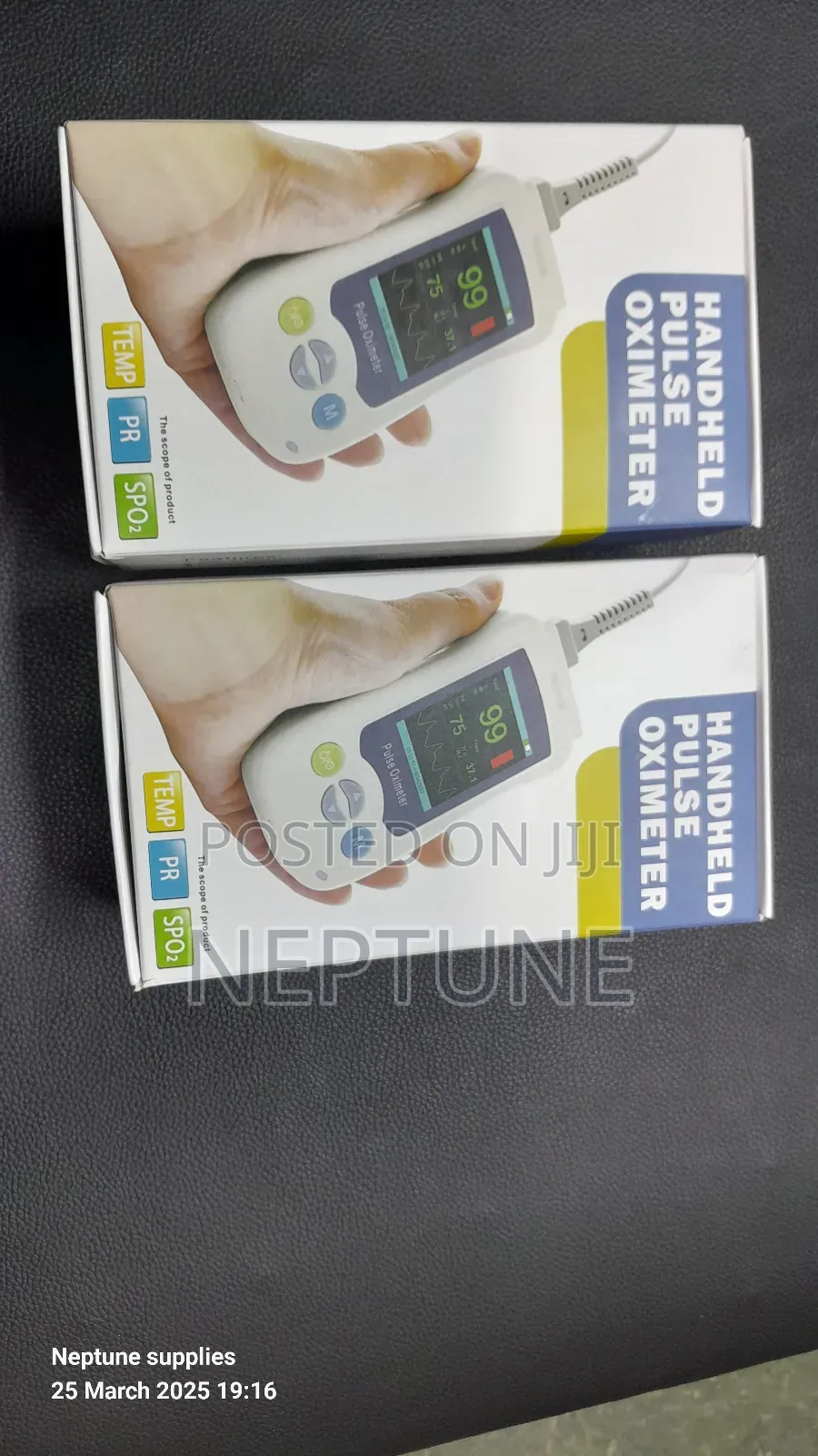 Handled Oximeter With 2 Probe