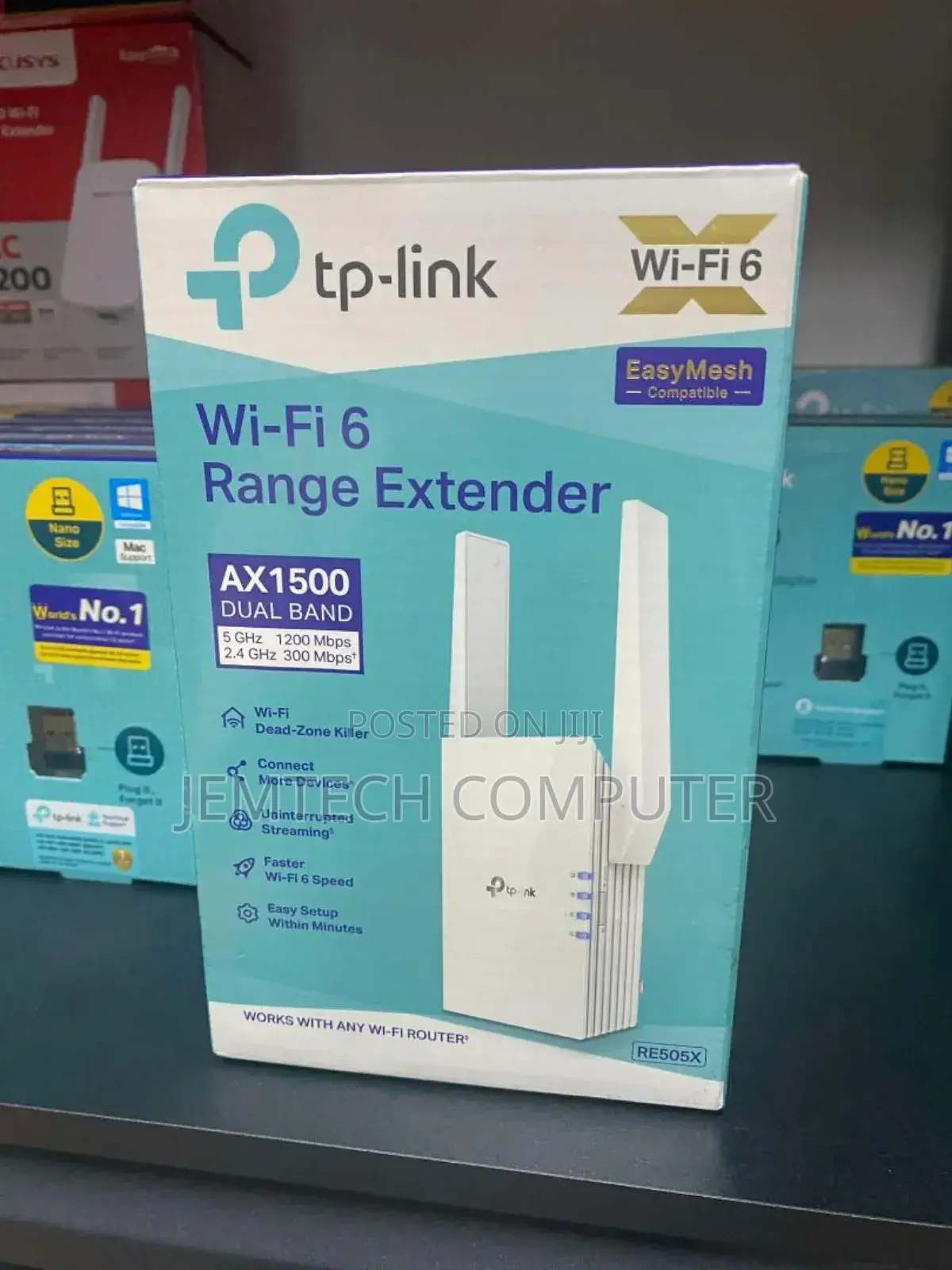 Tp-Link Ax1500 Wi-Fi Range Extender – Tl-Re505x