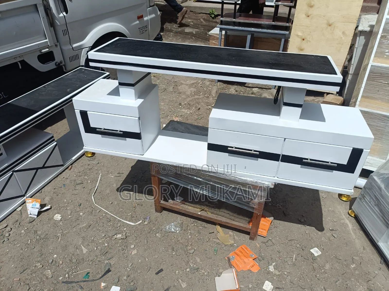 White Tv Stand Table