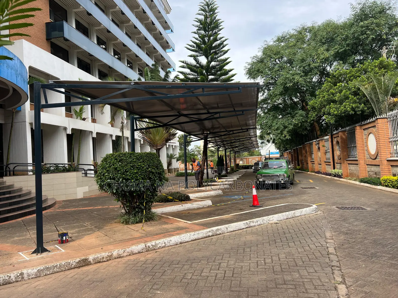 Polycarbonate Sheets Outdoor Parking