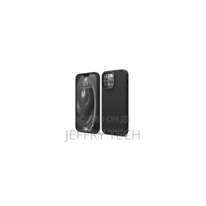Cover iPhone 12 Pro Max Sillcone Black