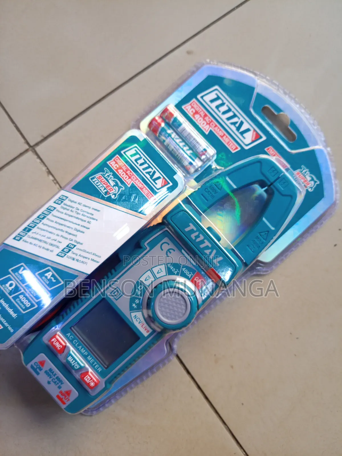 Digital Ac Clamp Meter