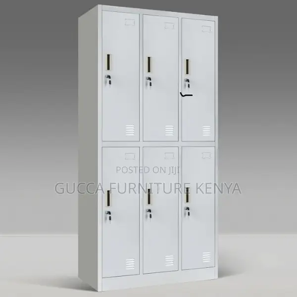 Cabinets: 6 Doors Document Office Storage Locker Cabinet