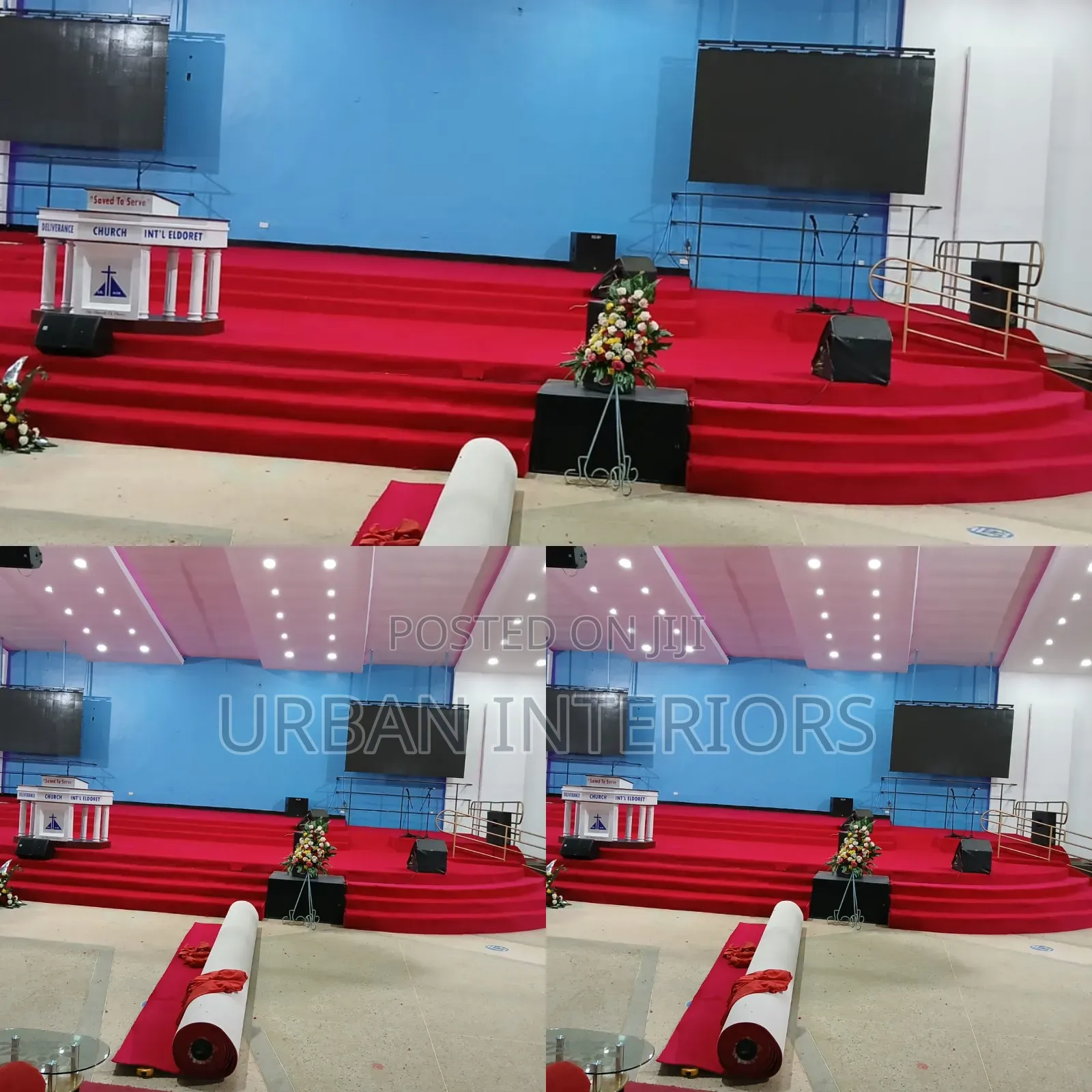 Altar Carpets. Church Altar Renovation. Pleasing Look