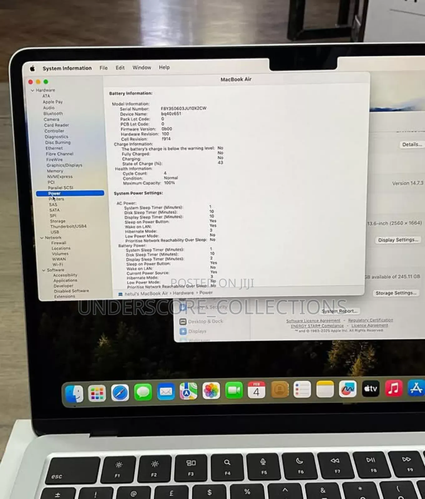 New Laptop Apple MacBook Air 8GB Intel Core M3 SSD 256GB