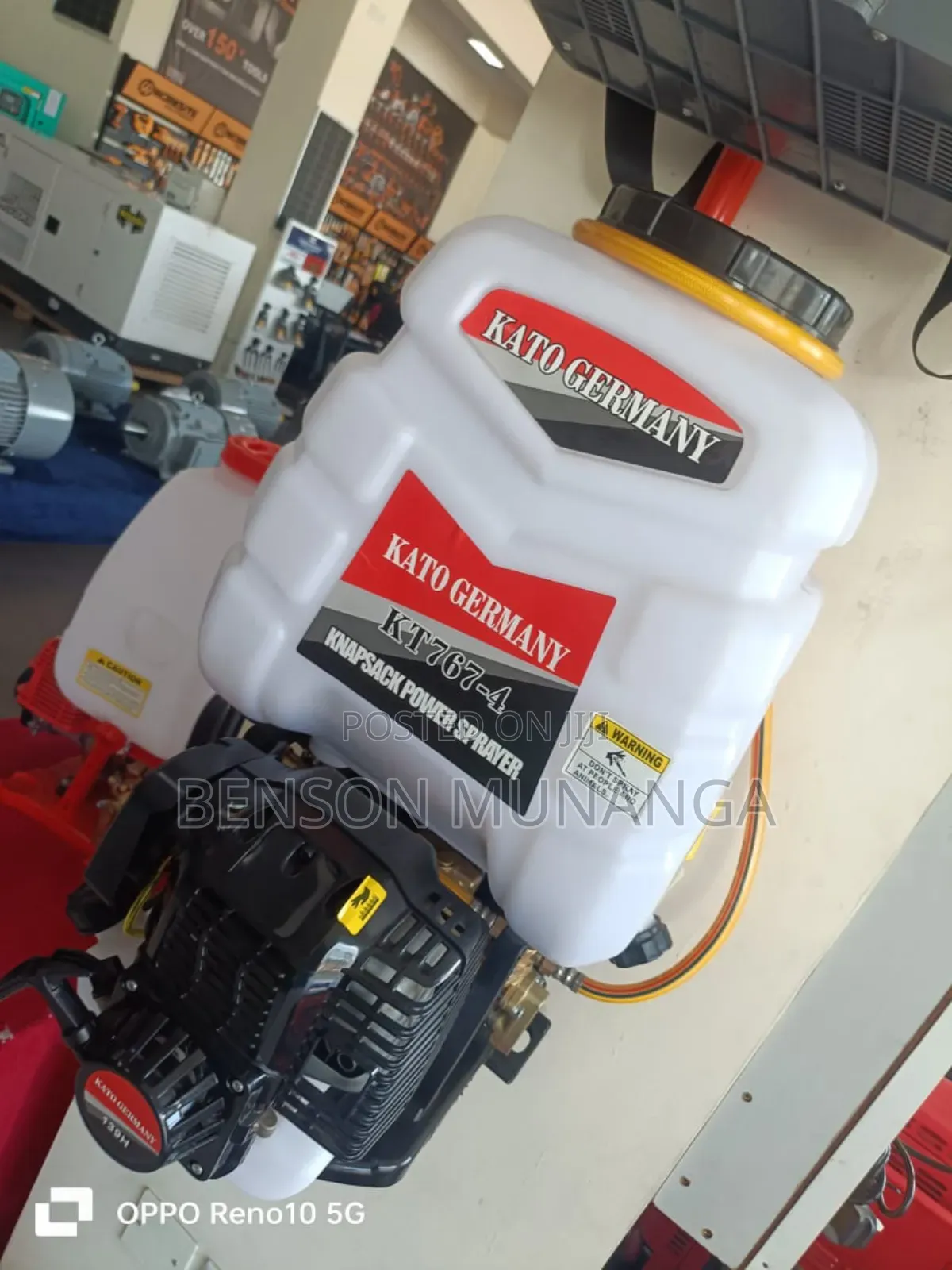 Kato Germany Knapsack Power Sprayer