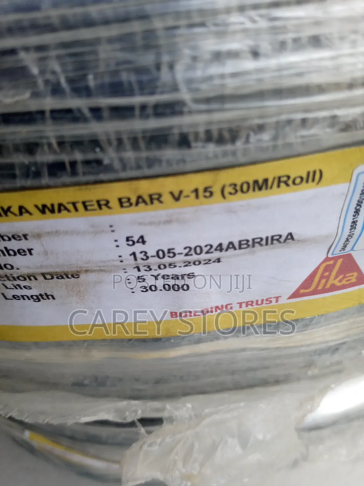 Sika Water Bar 6" V - 15